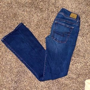 AE Mid rise Kickboot Jeans